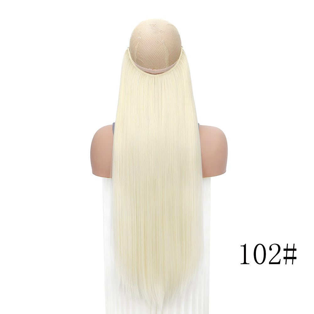 One-piece hair extension piece