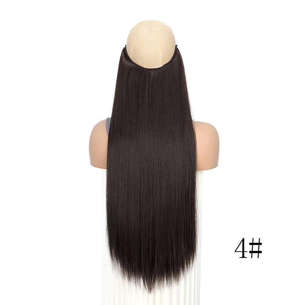 One-piece hair extension piece