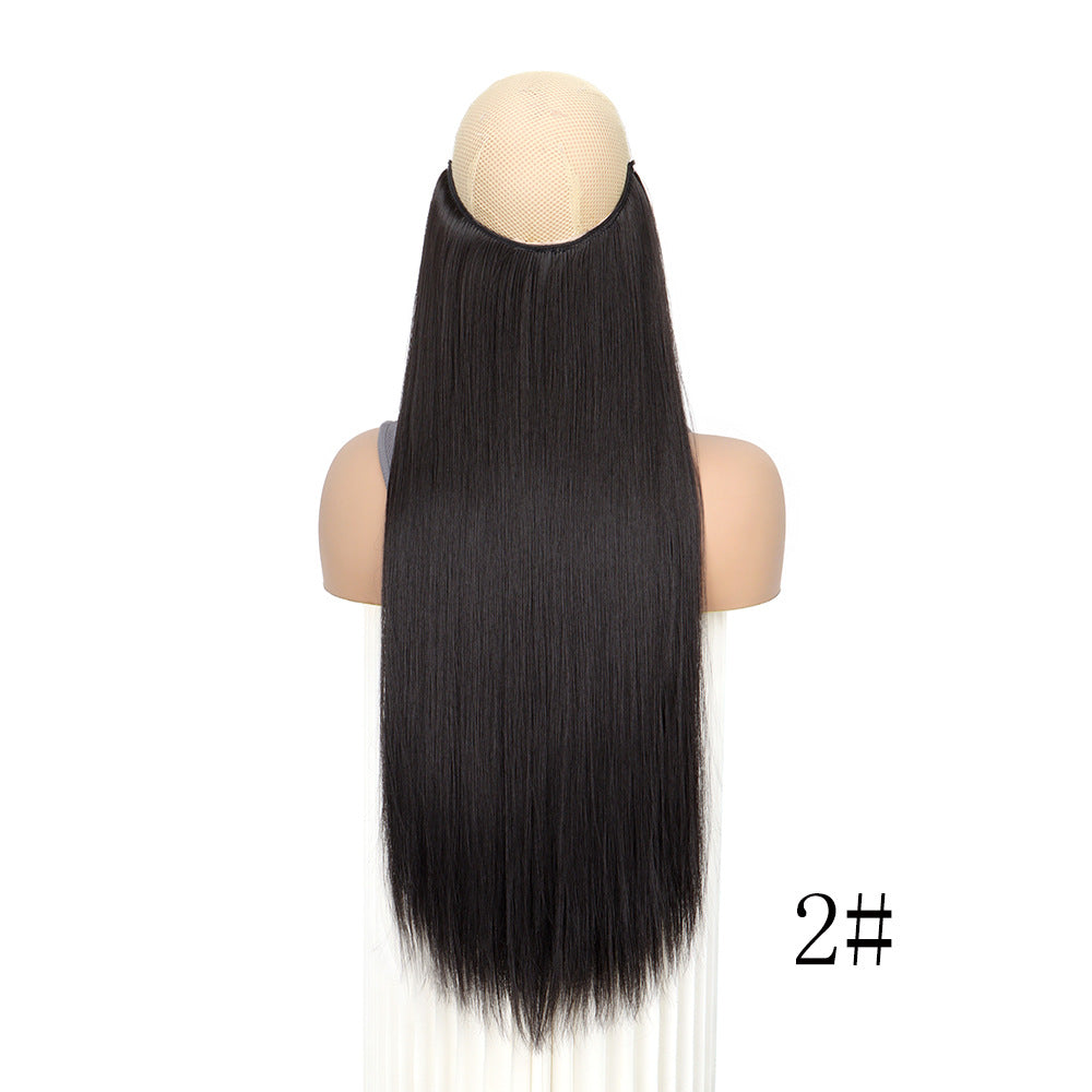 One-piece hair extension piece