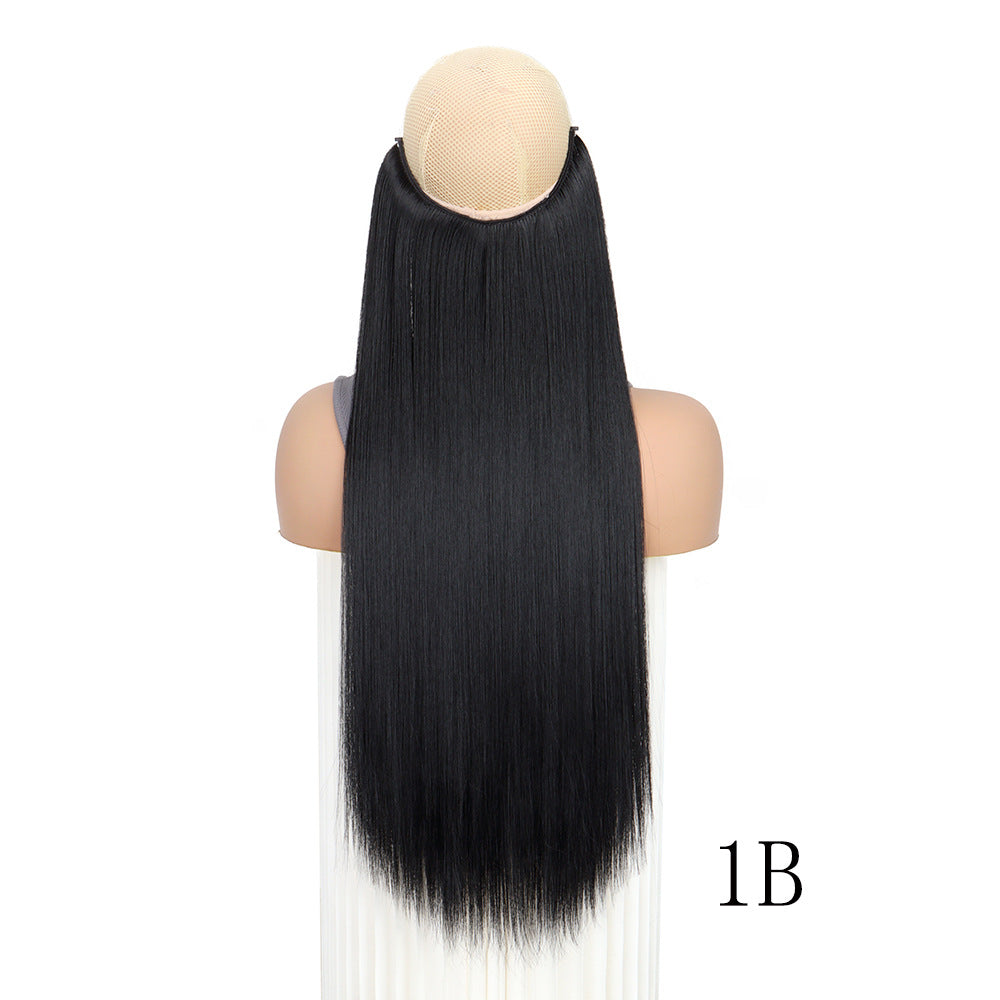 One-piece hair extension piece