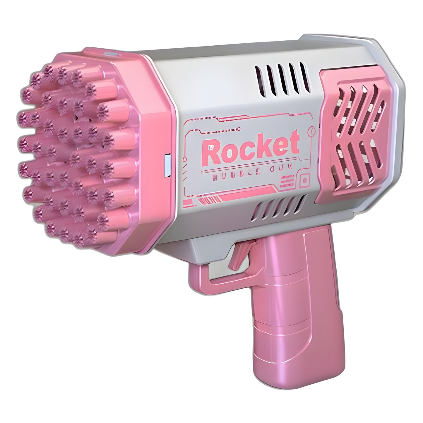 40-hole Space Light Bubble Machine MINI Version Gatling Electric Bubble Blowing Handheld Children&#039;s Toys