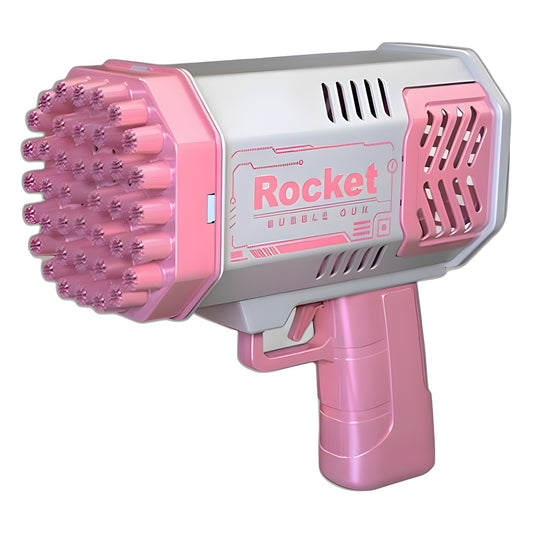 40-hole Space Light Bubble Machine MINI Version Gatling Electric Bubble Blowing Handheld Children&#039;s Toys