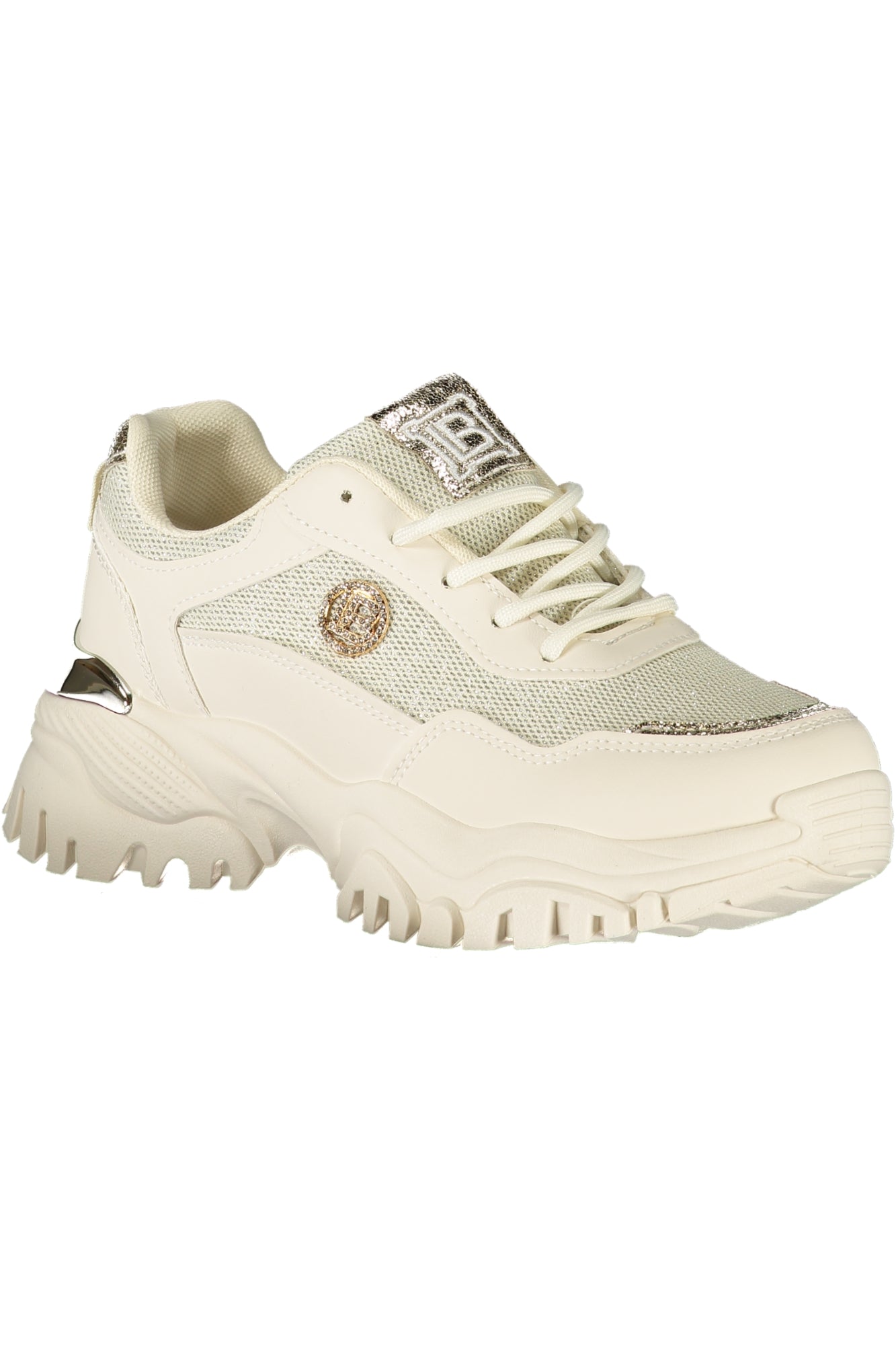 LAURA BIAGIOTTI WOMEN'S BEIGE SPORTS SHOES